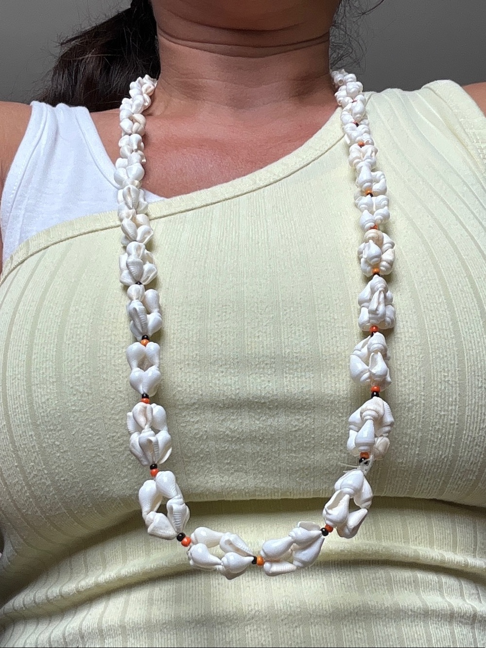 7 Handmade Multi-Strand Shell Necklaces - Picture 3 of 9